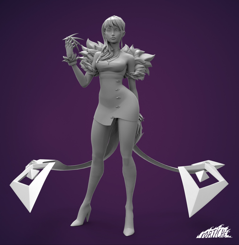 Illustration for article titled The Art Behind League Of Legends' K-Pop VideoÂ